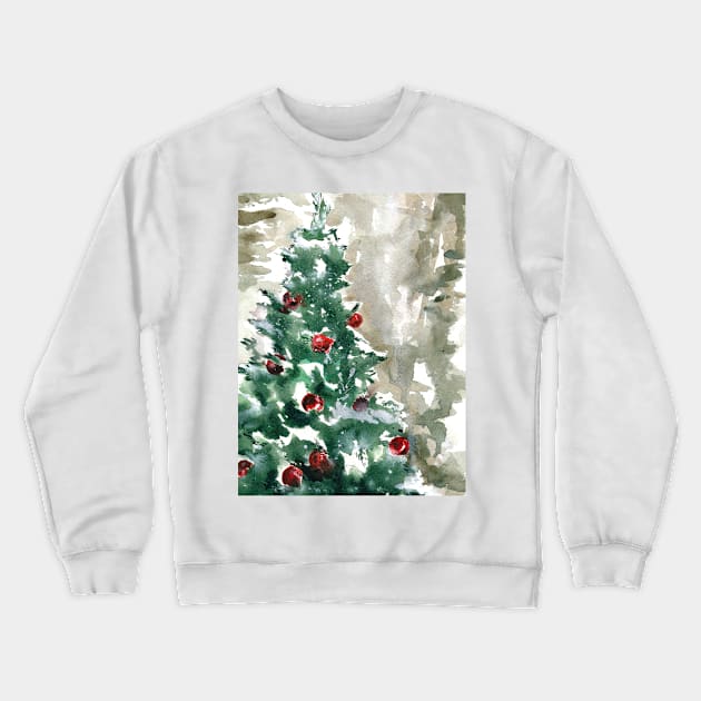 Christmas Tree Crewneck Sweatshirt by xxdoriana